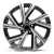 2W Wheels 360 7,5j-17 5*100 ET38 d57,1 Black Machined (BP)