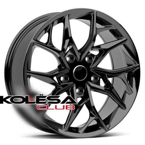 2W Wheels DX 800 8,5j-19 5*108 ET35 d73,1 Black (FB)