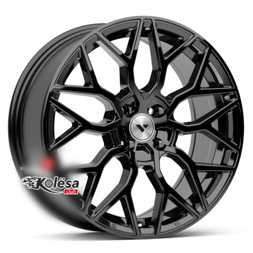 2W Wheels 611 HFT 7,5j-17 4*100 ET38 d73,1 Black (FB)