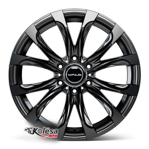 2W Wheels 600 WALD 9,5j-20 6*139,7 ET20 d106,1 Matt Black (MB)