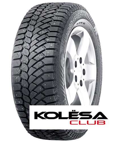 Gislaved 205/60 r16 Nord Frost 200 96T Шипы