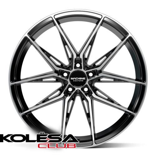 2W Wheels 525 HFT 9j-20 5*114,3 ET35 d73,1 Black Machined Coating (BPC)