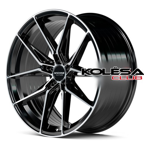 2W Wheels 525 HFT 9j-20 5*114,3 ET35 d73,1 Black Machined Coating (BPC)