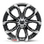 2W Wheels 600 WALD 10j-20 5*150 ET45 d110,2 Black Machined (BP)
