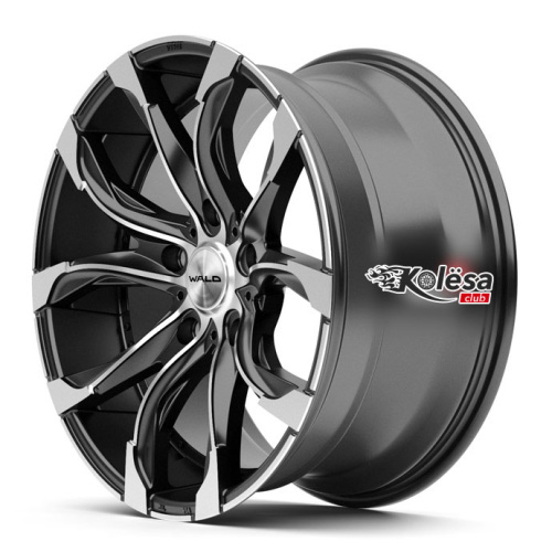 2W Wheels 600 WALD 10j-20 5*150 ET45 d110,5 Matt Black Machined (MBP)