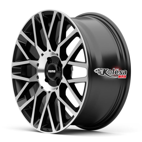 2W Wheels 540 HFT 7,5j-17 4*100 ET40 d73,1 Matt Black Machined (MBP)