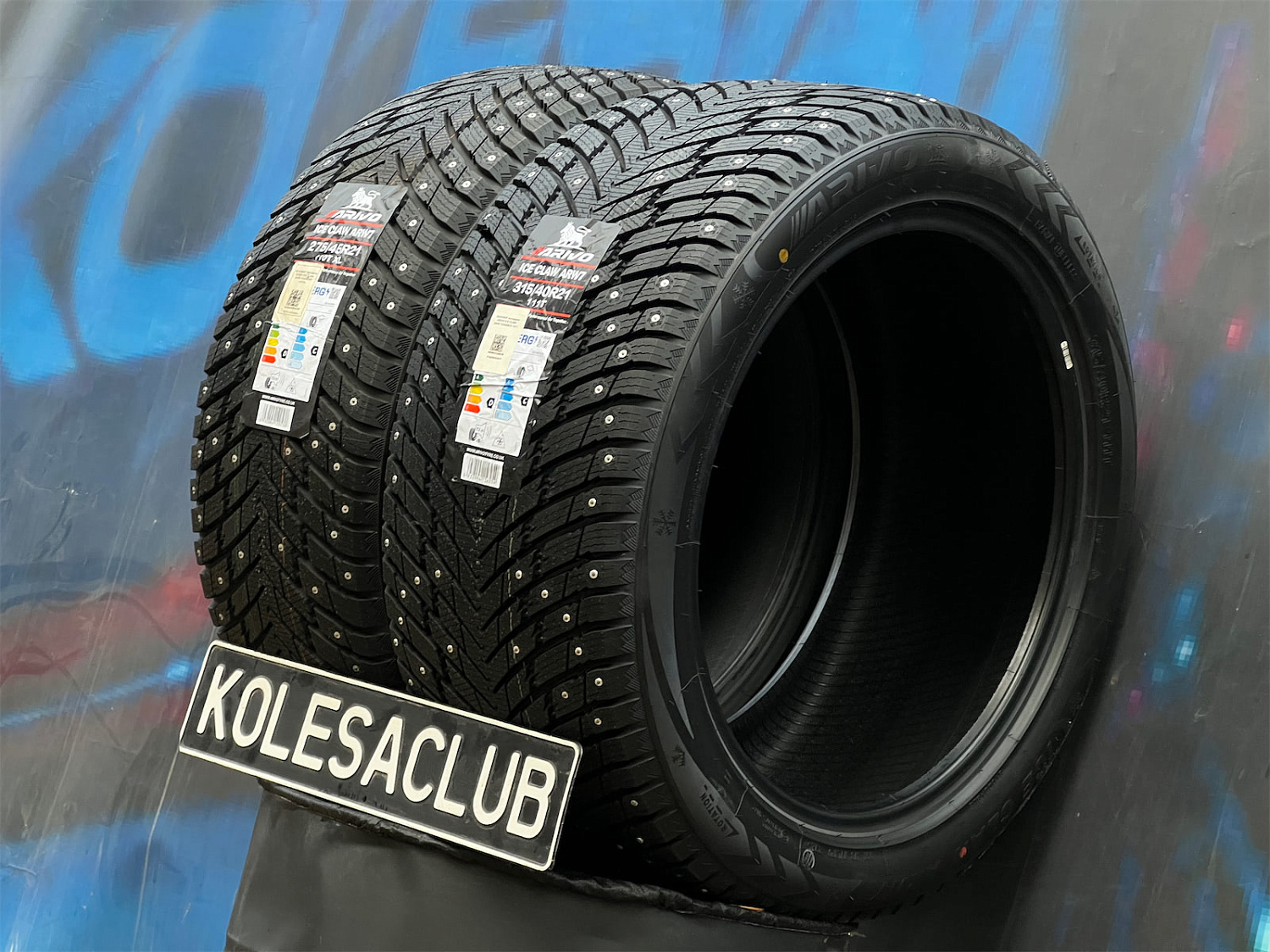 Комплект разноширокий Arivo Ice Claw ARW7 275/45 R21 и 315/40 R21