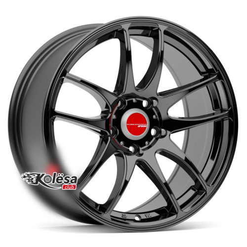 2W Wheels JS 101 8j-17 5*100 ET35 d73,1 Black (FB)