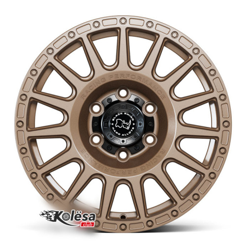 2W Wheels HX 980 8j-17 6*139,7 ET10 d106,1 Bronze (XCUG1)
