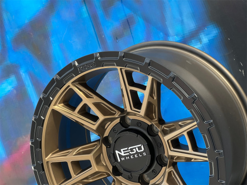 Комплект (4 шт) Negu N10 8,5j-17 6*139,7 ET0 d100,1 MBr+MBL