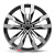 2W Wheels 351 9,5j-21 5*112 ET30 d66,6 Black Machined (BP)