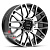 2W Wheels 540 HFT 7,5j-17 4*100 ET40 d73,1 Matt Black Machined (MBP)