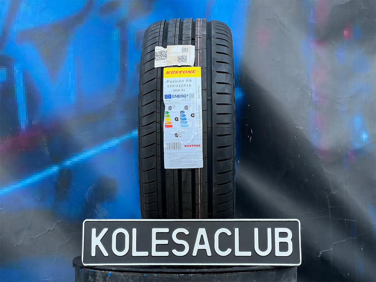 Комплект (4 шт) Kustone Passion P9 235/45 R18 98W