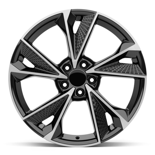2W Wheels 347 8,5j-19 5*112 ET30 d66,6 Black Machined (BP)