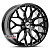 2W Wheels 611 HFT 7,5j-17 5*100 ET38 d57,1 Black (FB)