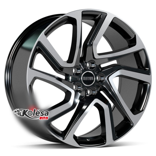 2W Wheels 771 9,5j-21 5*120 ET45 d72,6 Black Machined (BP)