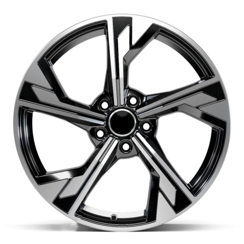 2W Wheels 350 7,5j-17 5*114,3 ET35 d67,1 Black Machined (BP)