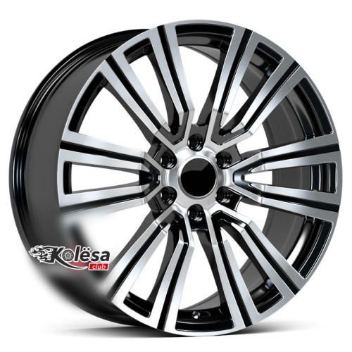 2W Wheels 316 8,5j-20 6*139,7 ET45 d95,1 Black Machined (BP)
