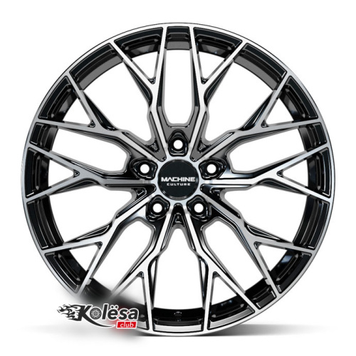 2W Wheels FF 204 8,5j-20 5*114,3 ET35 d73,1 Black Machined Coating (BPC)