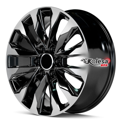 2W Wheels 324 8j-20 6*139,7 ET45 d95,1 Black Machined (BP)