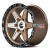 2W Wheels HX 993 9j-18 6*139,7 ET10 d106,1 Bronze Black Lip (MZB)