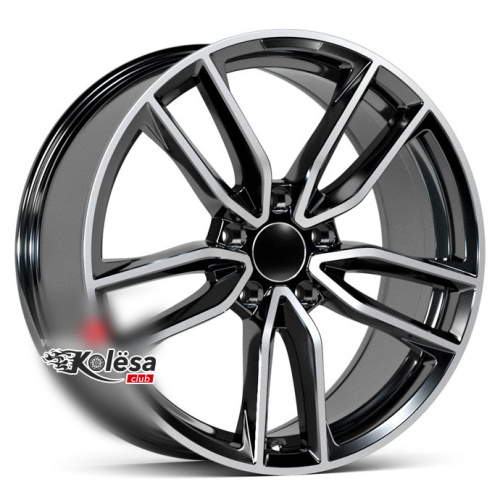 2W Wheels 255 8,5j-20 5*112 ET43 d66,6 Black Machined (BP)