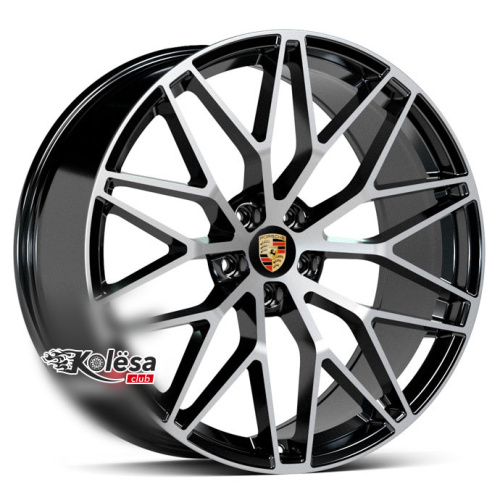 2W Wheels 850 FF 9,5j-21 5*112 ET26 d66,6 Black Machined (BP)