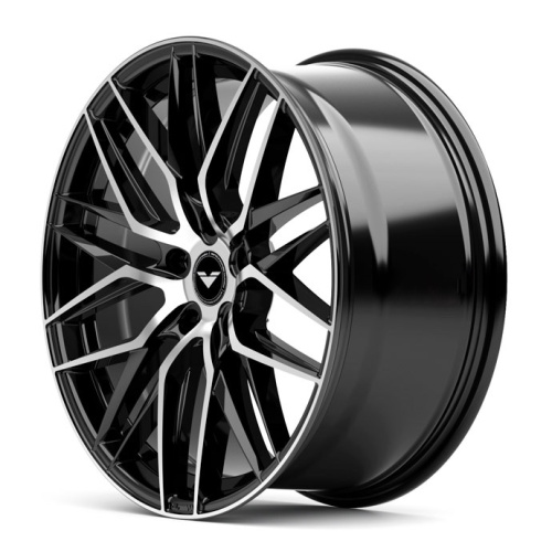 2W Wheels 510 VRST 8,5j-20 5*112 ET35 d66,6 Black Machined (BP)
