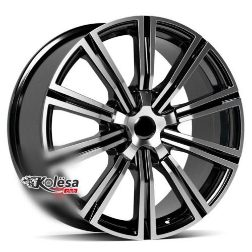 2W Wheels 334 8,5j-20 5*150 ET50 d110,5 Black Machined (BP)