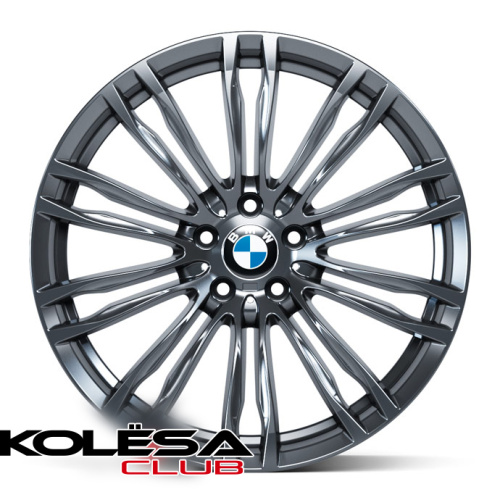 2W Wheels 021 9j-19 5*120 ET32 d72,6 Gunmetal (GM)