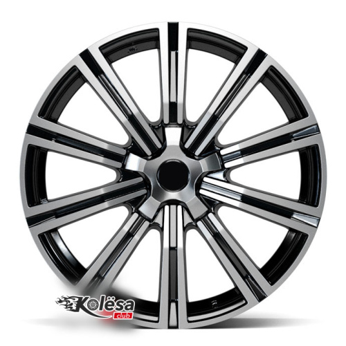 2W Wheels 334 8,5j-20 5*150 ET50 d110,5 Black Machined (BP)