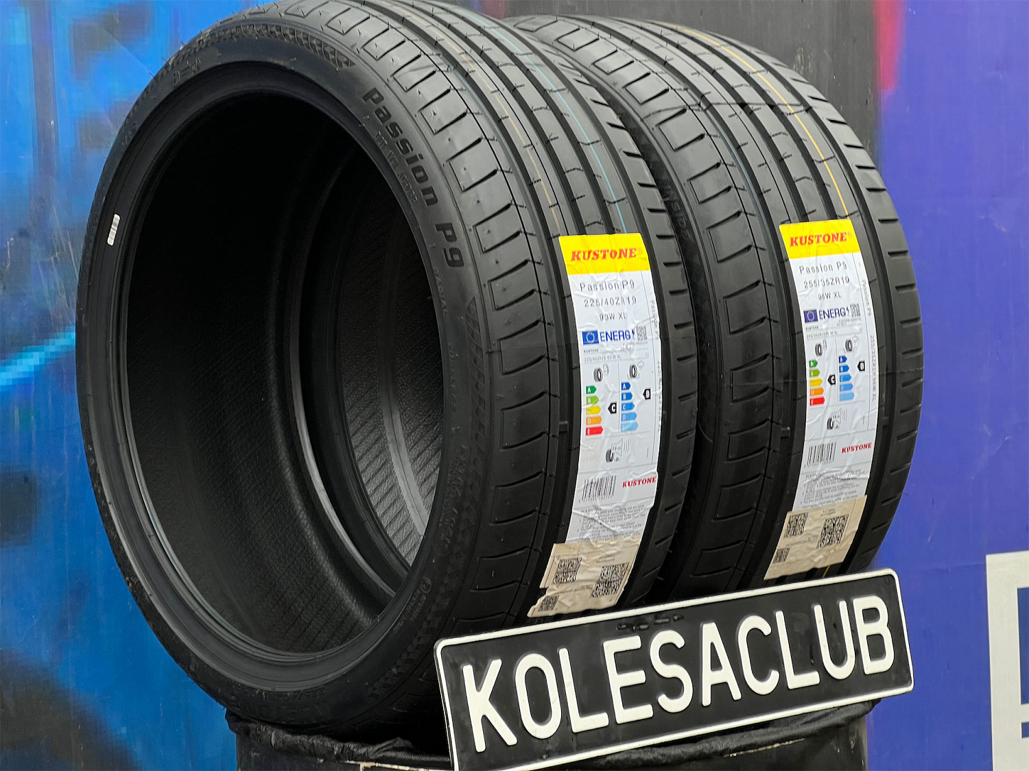 Комплект (4 шт) Kustone Passion P9 225/40 R19 93W