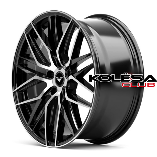 2W Wheels 510 VRST 8,5j-20 5*114,3 ET35 d67,1 Black Machined (BP)