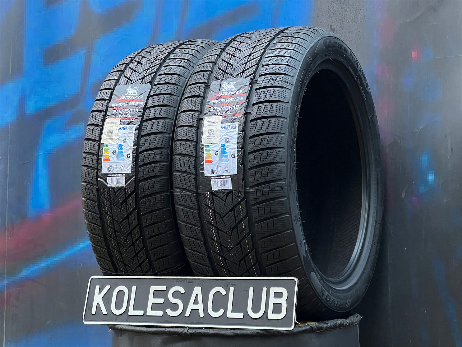 Комплект разноширокий Arivo Winmaster ProX ARW5 245/45 R19 и 275/40 R19