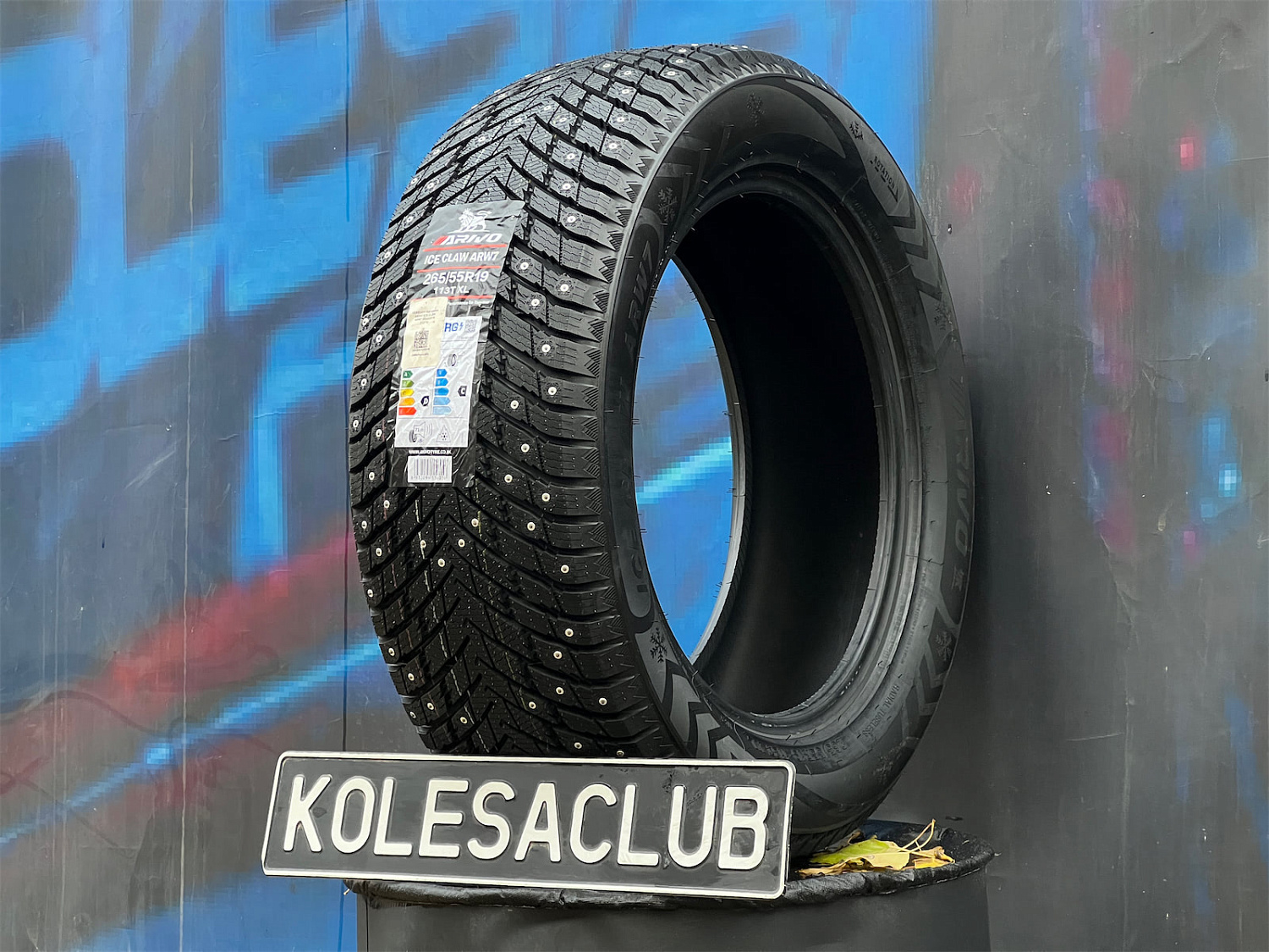 Комплект (4 шт) Arivo Ice Claw ARW7 265/55 R19 113T