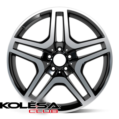 2W Wheels 274 9,5j-20 5*112 ET45 d66,6 Black Machined (BP)