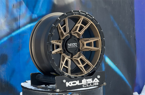 Комплект (4 шт) Negu N10 8,5j-17 6*139,7 ET0 d100,1 MBr+MBL