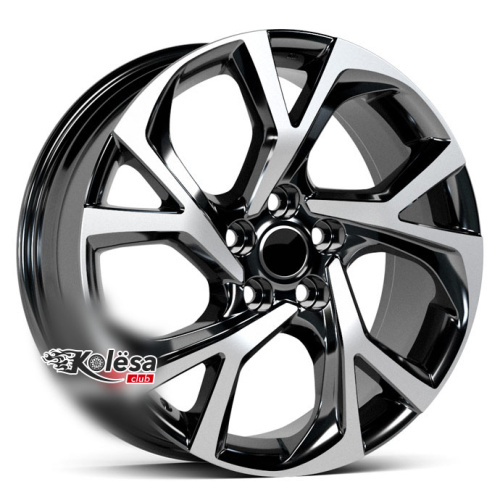 2W Wheels 320 7j-18 5*114,3 ET50 d60,1 Black Machined (BP)
