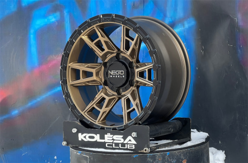 Комплект (4 шт) Negu N10 8,5j-17 6*139,7 ET0 d100,1 MBr+MBL