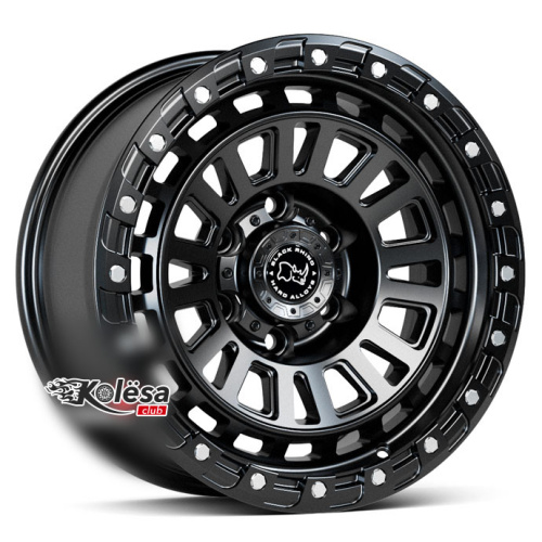 2W Wheels HX 990 8j-17 6*139,7 ET-12 d106,1 Matt Black (MB)
