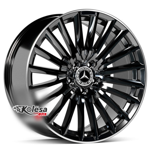 2W Wheels 262 9,5j-20 5*112 ET45 d66,6 Black Lip (BL)