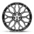 2W Wheels 611 HFT 7,5j-17 5*108 ET38 d63,4 Black Machined (BP)