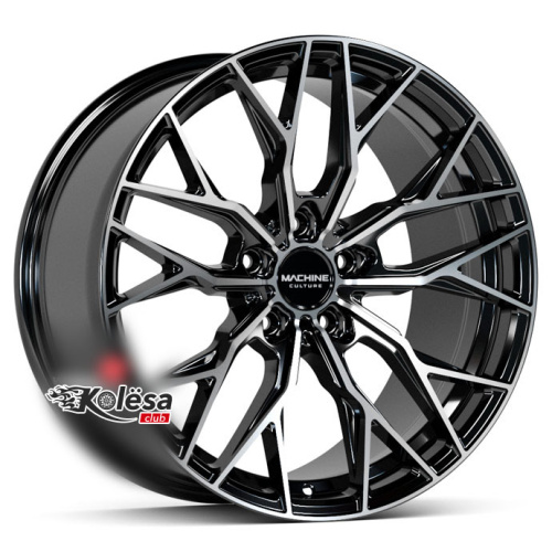 2W Wheels FF 204 8,5j-19 5*108 ET35 d73,1 Black Machined Coating (BPC)