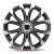 2W Wheels 600 WALD 9,5j-20 6*139,7 ET20 d106,1 Matt Black Machined (MBP)